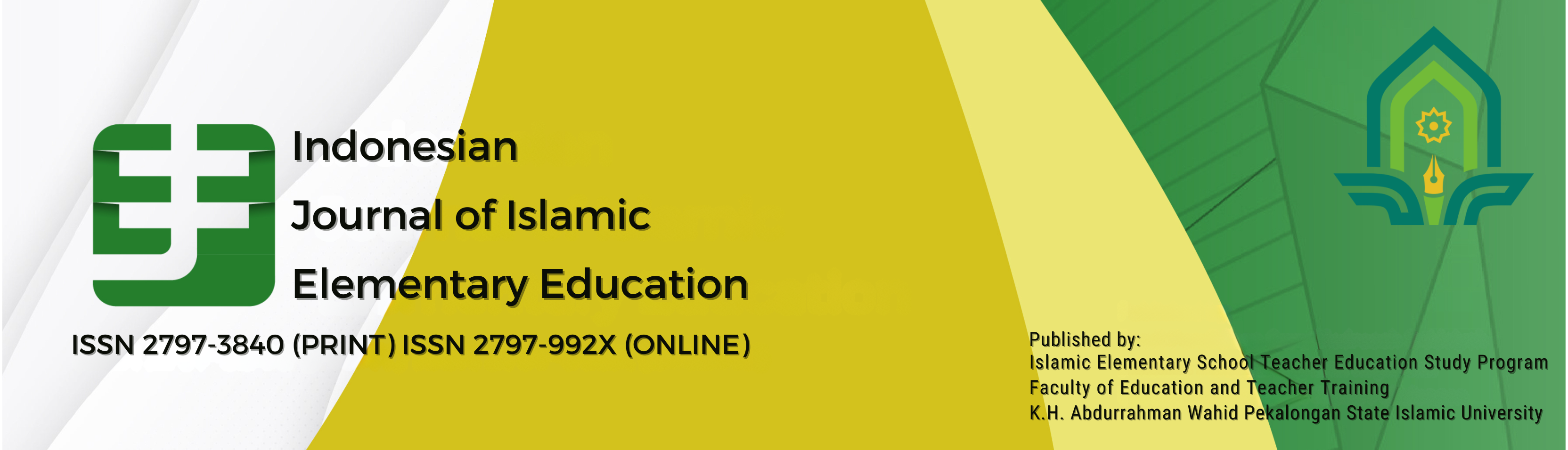 Indonesian Journal of Islamic Elementary Education
