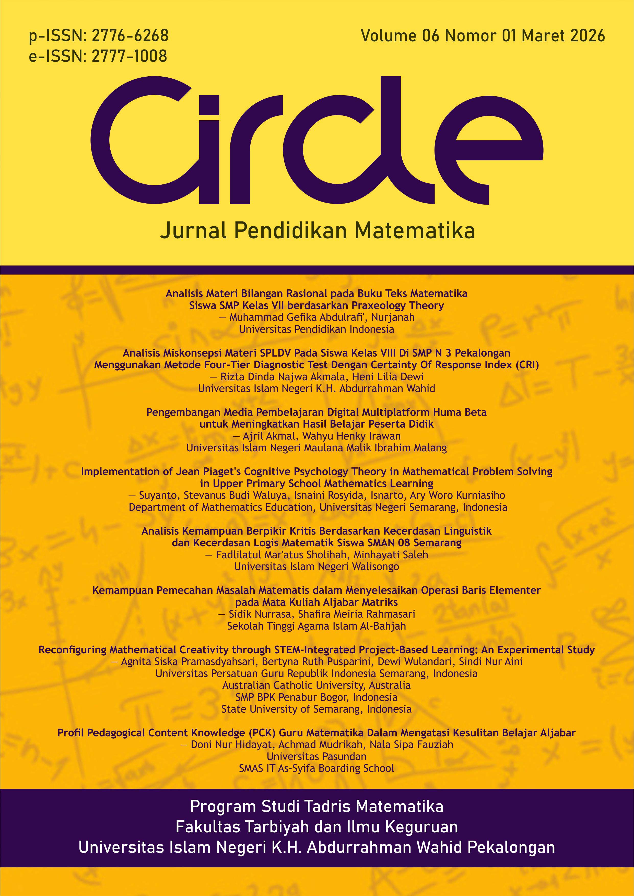 					View Vol. 6 No. 1 (2026): March 2026
				