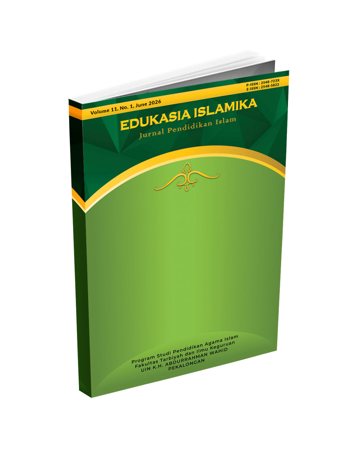 					View Vol. 11 No. 1 (2026): Edukasia Islamika - Jurnal Pendidikan Islam
				