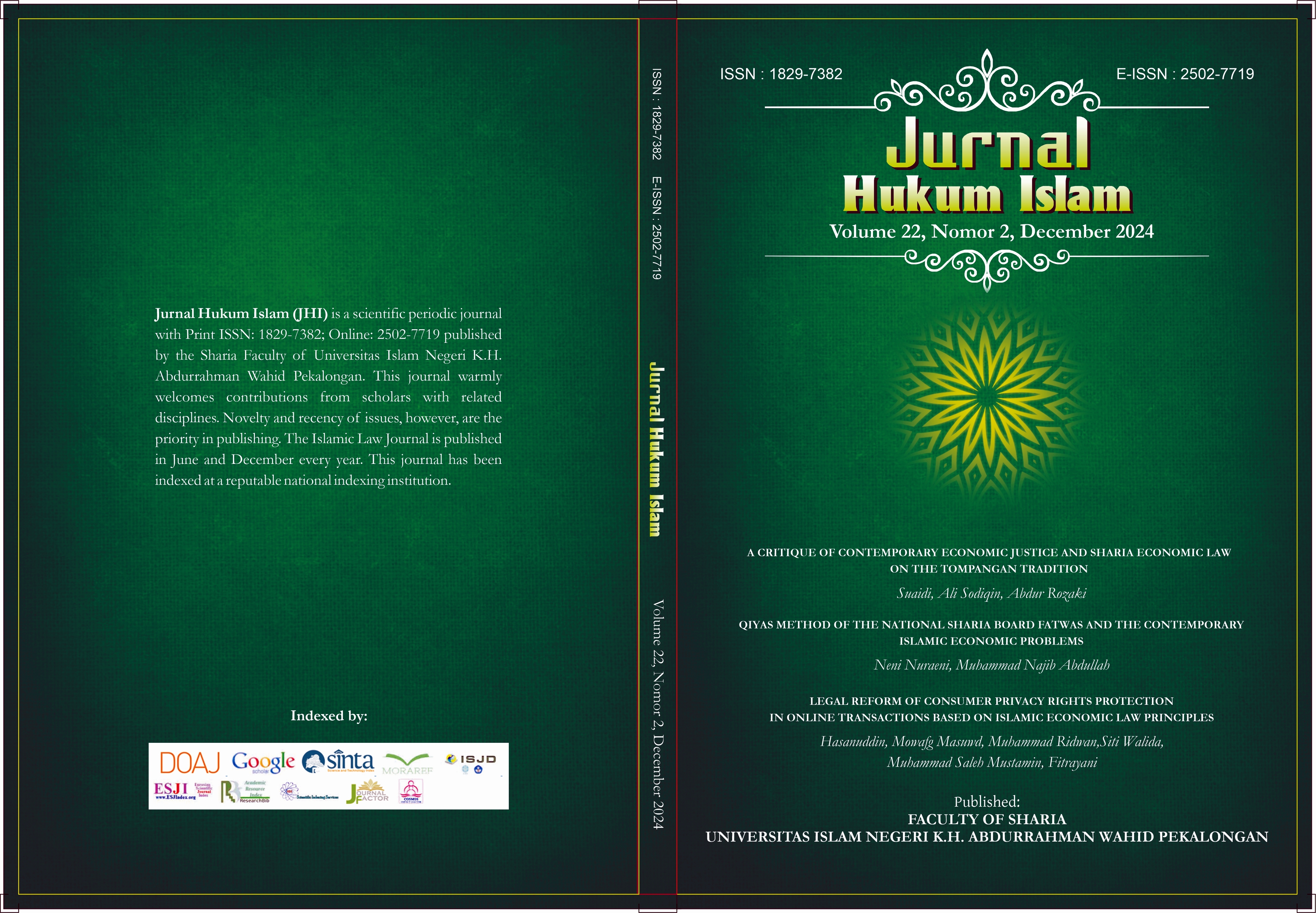 					View Vol. 22 No. 2 (2024)
				