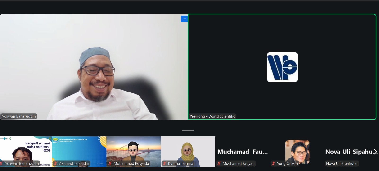 Pusat Publikasi dan Penerbitan UIN Gus Dur Gelar Journal Publishing Webinar Bersama World Scientific Publishing