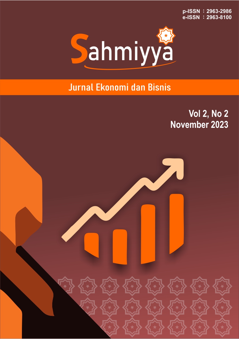 Cover Sahmiyya: Jurnal Ekonomi dan Bisnis