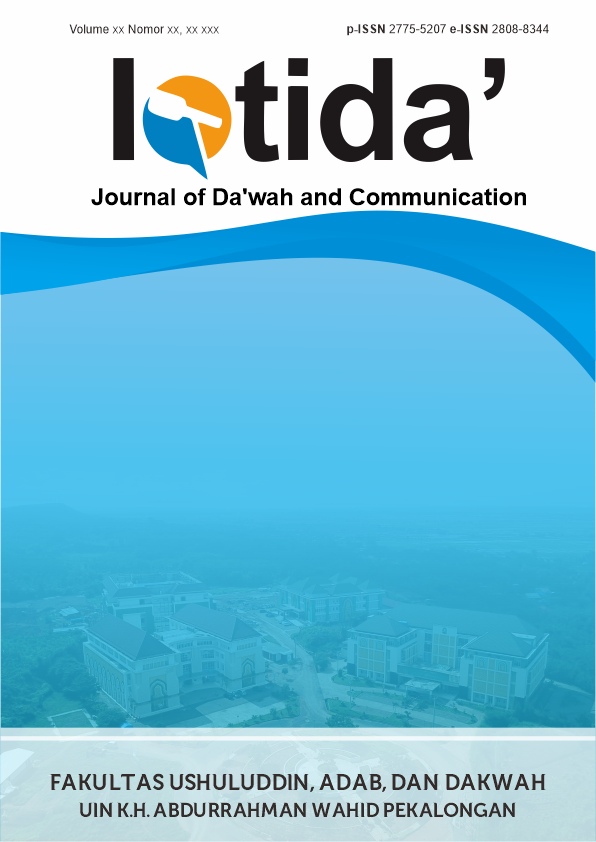 Cover Iqtida: Journal of Da’wah and Communication