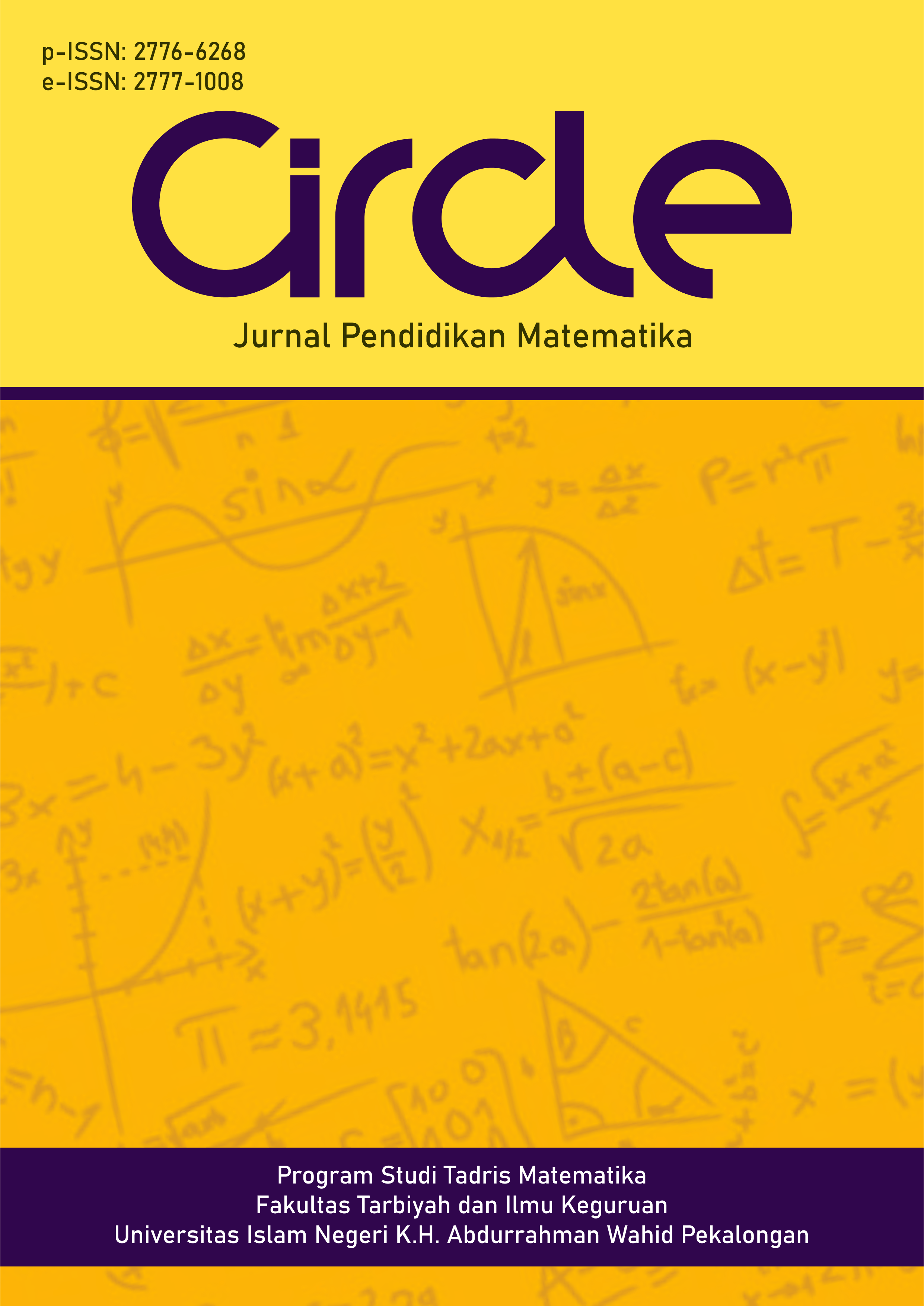 Cover Circle: Jurnal Pendidikan Matematika