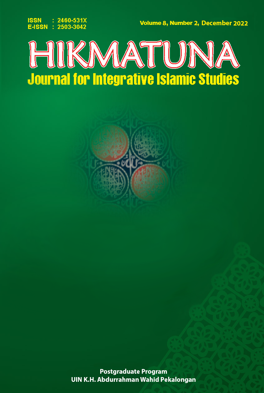 Cover HIKMATUNA: Journal for Integrative Islamic Studies
