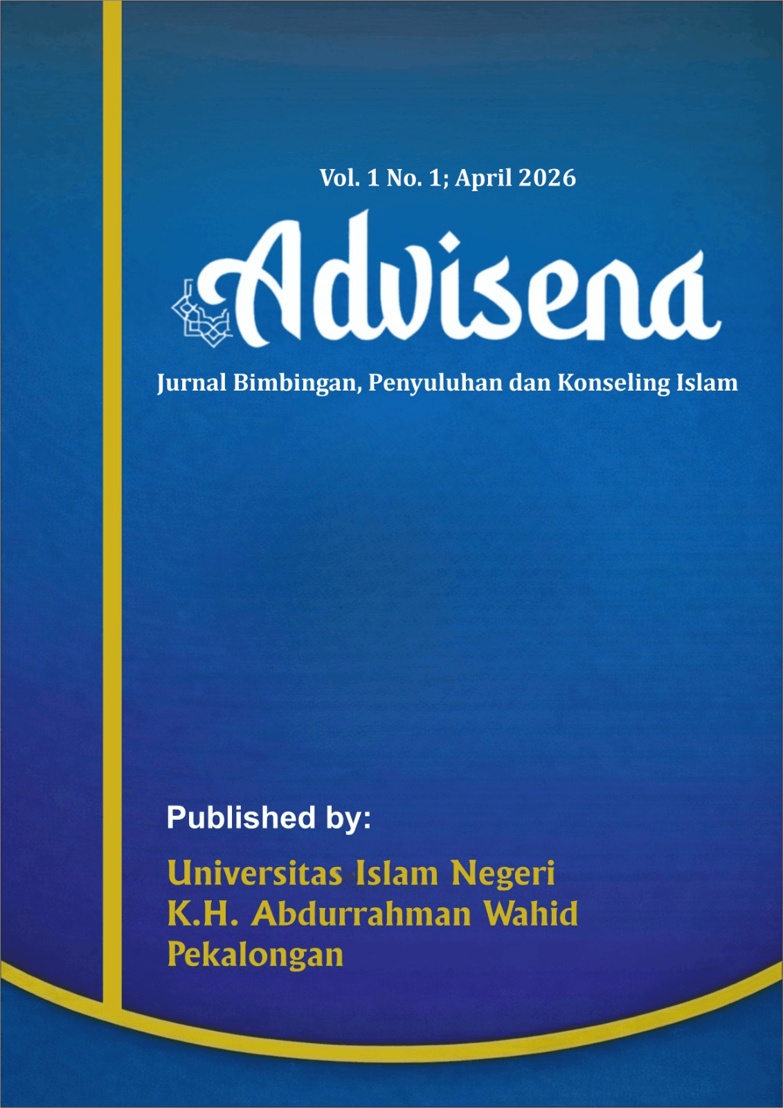 Cover Advisena: Jurnal Bimbingan, Penyuluhan, dan Konseling Islam