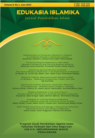 Cover Edukasia Islamika: Jurnal Pendidikan Islam